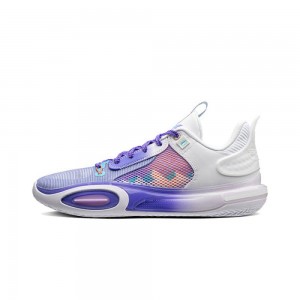 Purple Men's Way Of Wade Wade All City 11 "Snowberg" Basketball Shoes UK | RHMN-74092