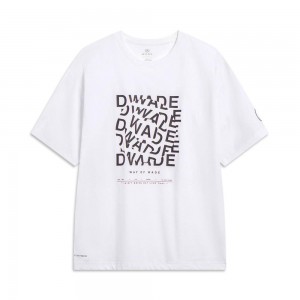 White Men's Way Of Wade Sportswear T-Shirts UK | NBML-97384