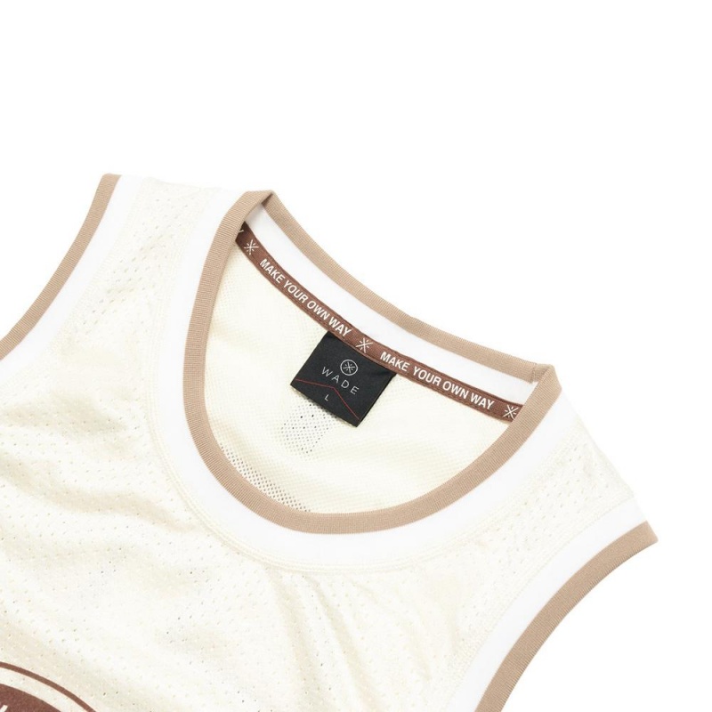 Beige Men's Way Of Wade Sportswear Vest  UK |  VFNE-54798