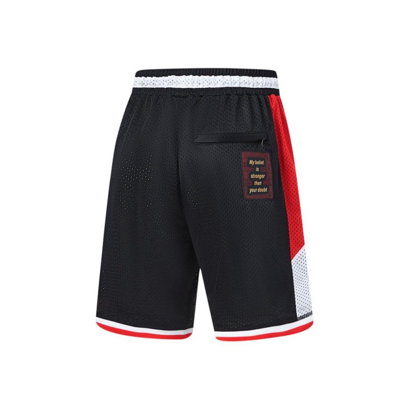 Black Men's Way Of Wade Buy Professional Series Lifestyle Sports Shorts  UK |  PHUO-96872