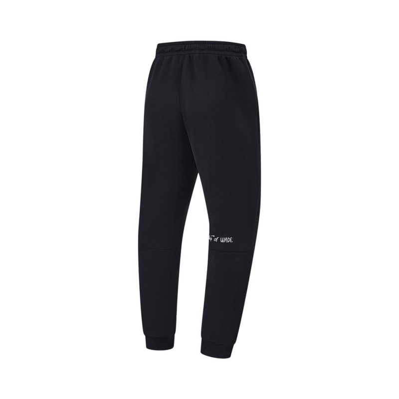 Black Men's Way Of Wade Premium Sportswear Sweat Pants  UK |  CBOK-38290