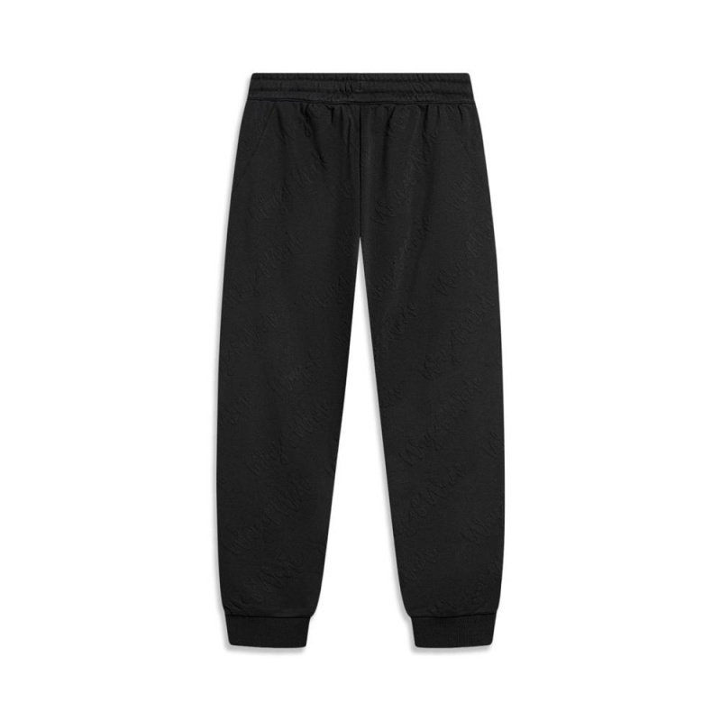 Black Men's Way Of Wade Premium Sportswear Sweat Pants  UK |  MWHU-13927