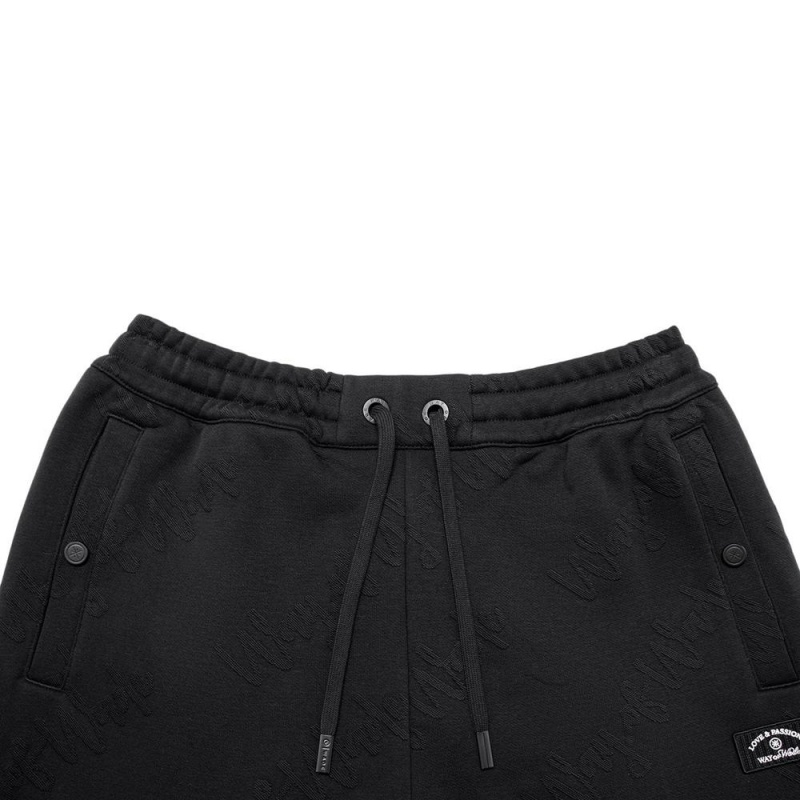 Black Men's Way Of Wade Premium Sportswear Sweat Pants  UK |  MWHU-13927