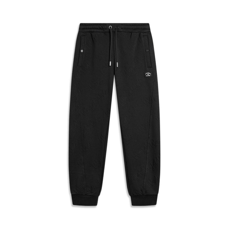 Black Men\'s Way Of Wade Premium Sportswear Sweat Pants  UK |  MWHU-13927