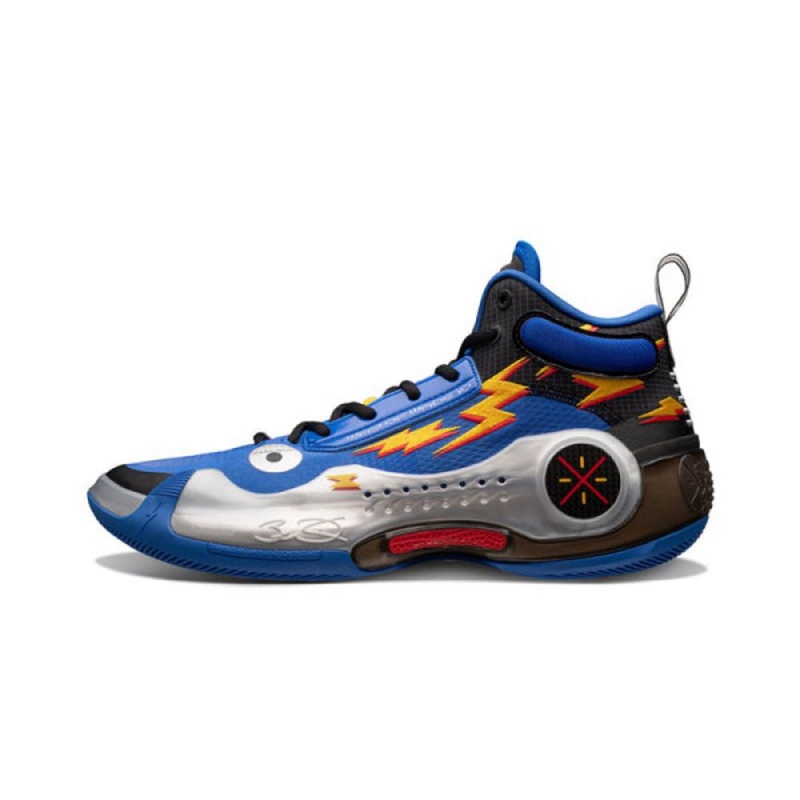 Blue Men\'s Way Of Wade 10 Element  UK |  NBA Basketball Shoes  UK |  EKMJ-85173