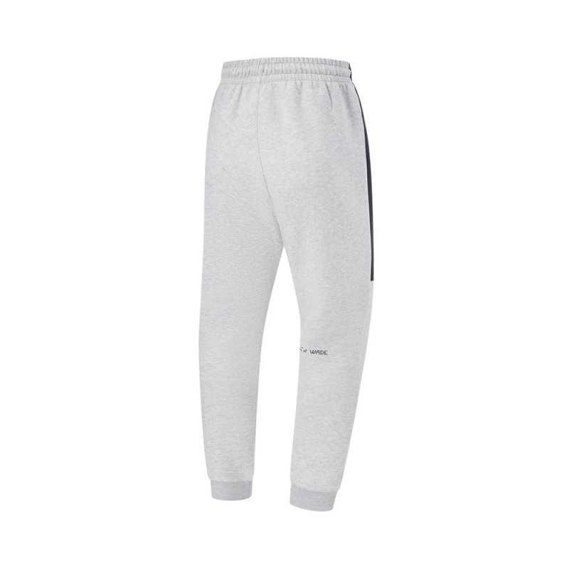 Grey Men's Way Of Wade Premium Sportswear Sweat Pants  UK |  QKFI-03512