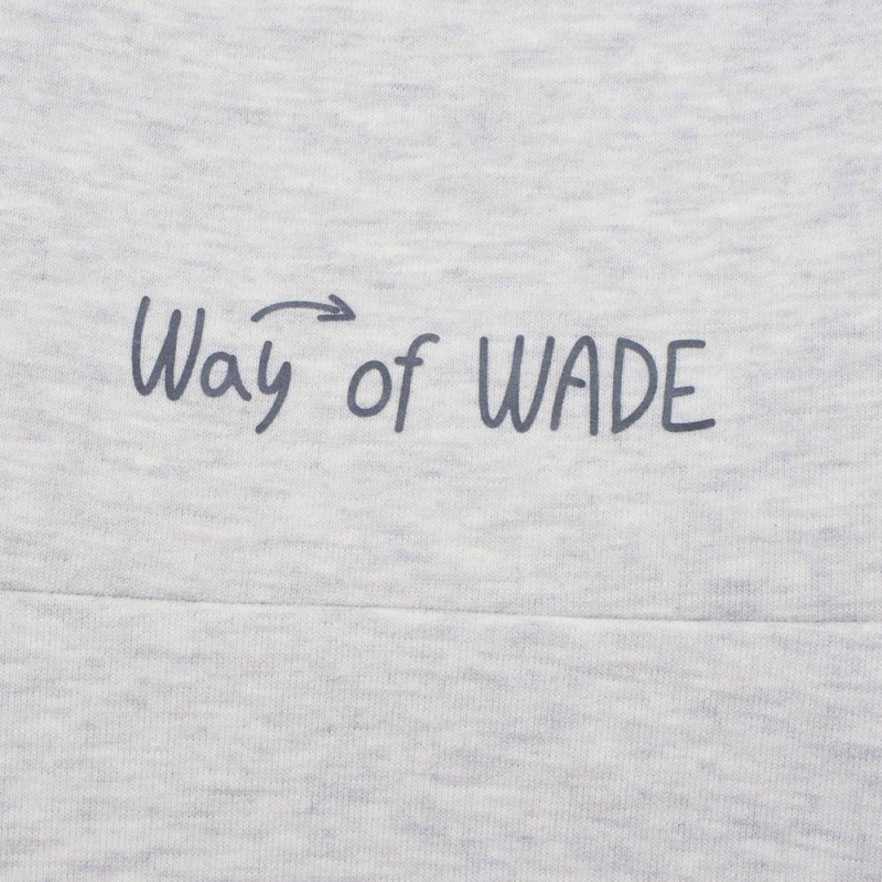 Grey Men's Way Of Wade Premium Sportswear Sweat Pants  UK |  QKFI-03512