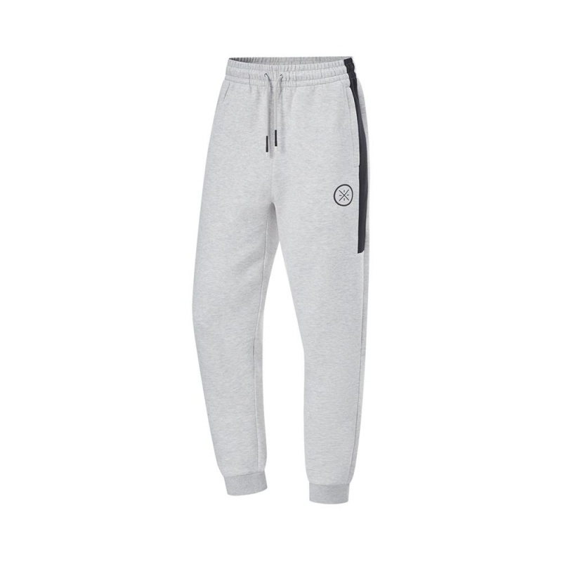 Grey Men\'s Way Of Wade Premium Sportswear Sweat Pants  UK |  QKFI-03512