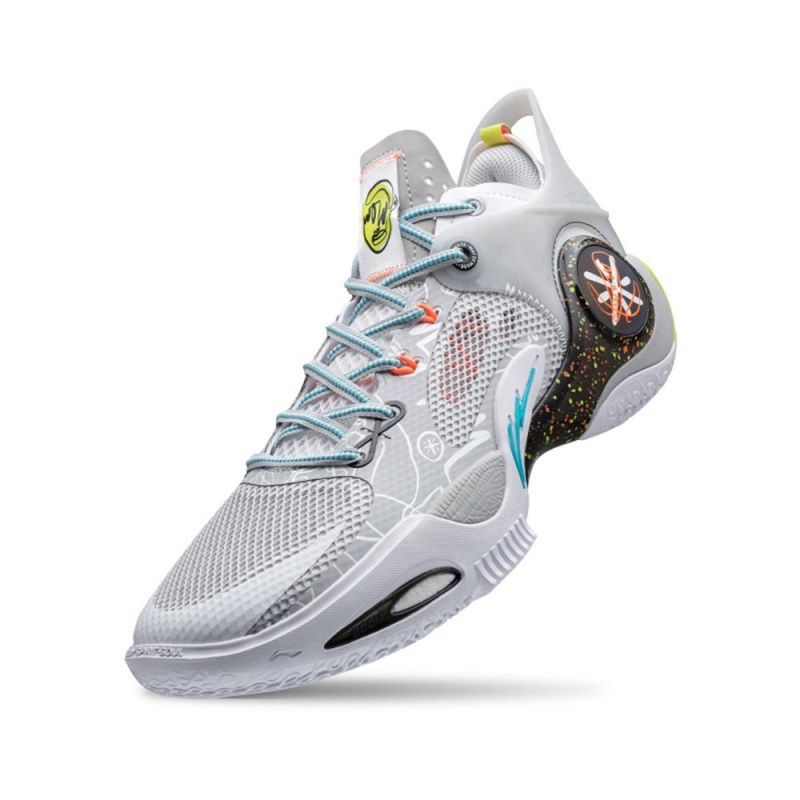 Grey White Men's Way Of Wade Wade Fission 8 SE 