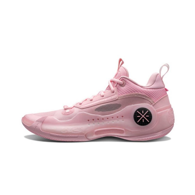 Pink Men\'s Way Of Wade 10 Low Cherry Blossom  UK |  NBA Basketball Shoes  UK |  DWKF-32148