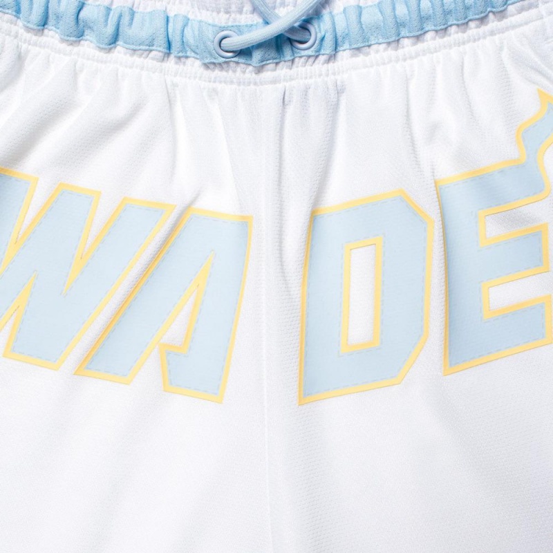 White Men's Way Of Wade Buy Professional Series Lifestyle Sports Shorts  UK |  SCPQ-67143