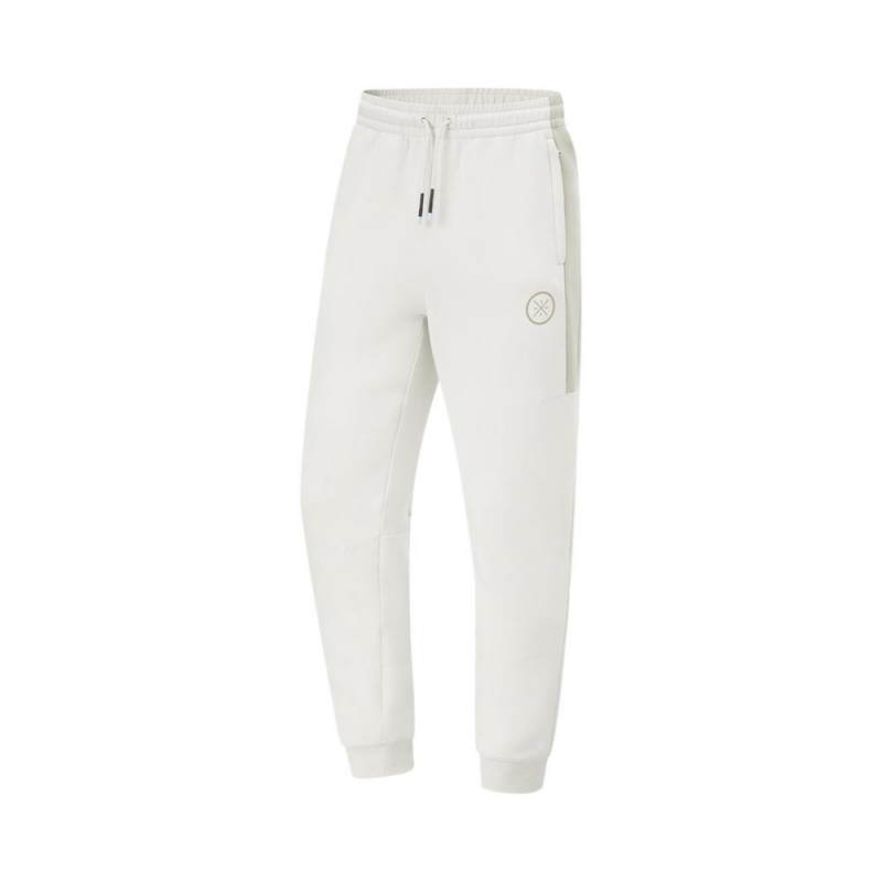 White Men\'s Way Of Wade Premium Sportswear Sweat Pants  UK |  GBUE-76159