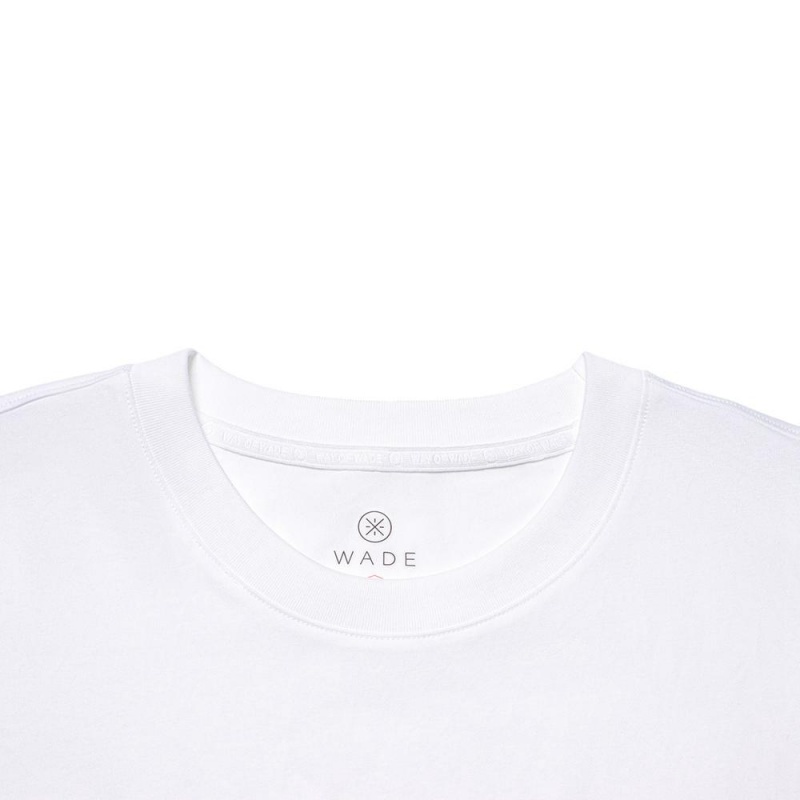 White Men's Way Of Wade Sportswear T-Shirts  UK |  NBML-97384