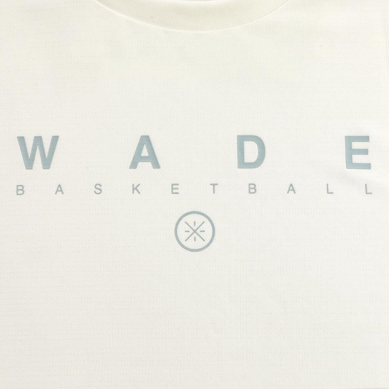 White Men's Way Of Wade Sportswear T-Shirts  UK |  CWKI-95672