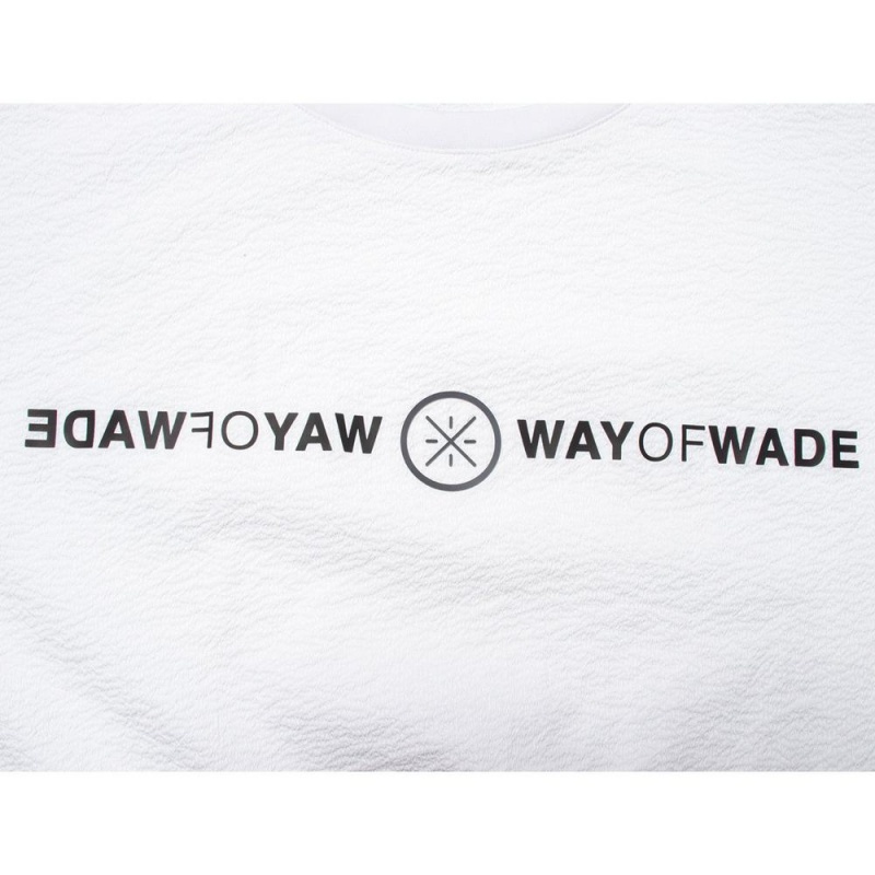 White Men's Way Of Wade Sportswear T-Shirts  UK |  AICS-40235